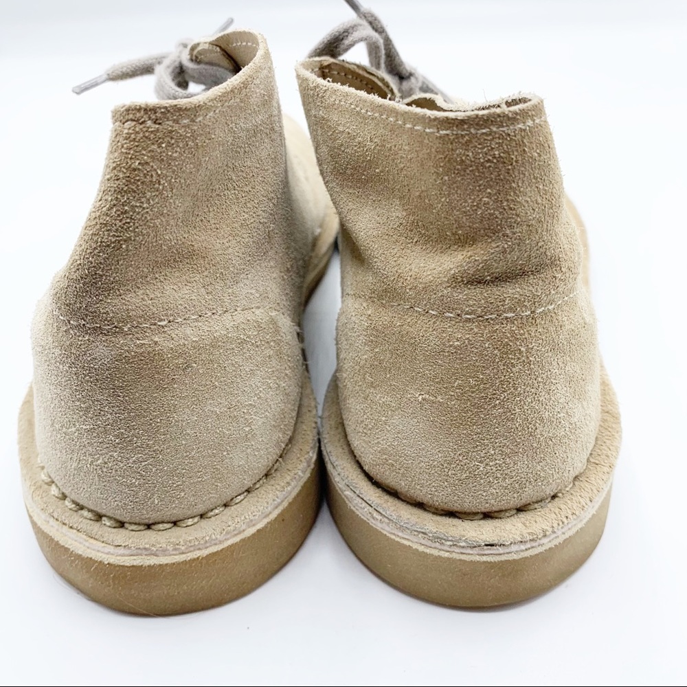 🥾Taupe Suede Ankle Boots with Lace-Up Detail - Picture 4 of 13